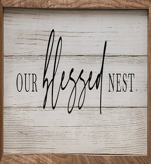 Our Blessed Nest White